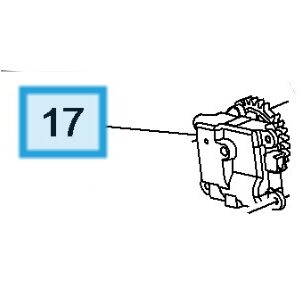 Vauxhall Viva 2015-2019 Air Distribution Flap