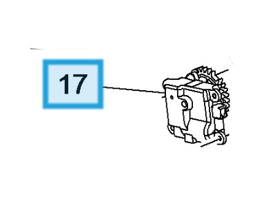 Vauxhall Viva 2015-2019 Air Distribution Flap