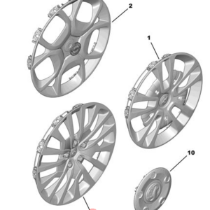 Vauxhall Vivaro 2019-Present Wheel Trim (1)