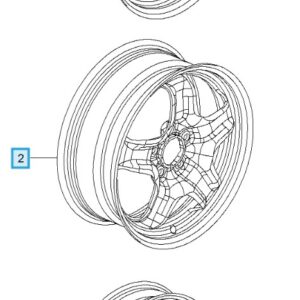 Vauxhall Zafira 2012-2018 17″ Road Wheel