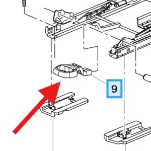 Vauxhall Meriva 2001-2017 Front Seat Handle