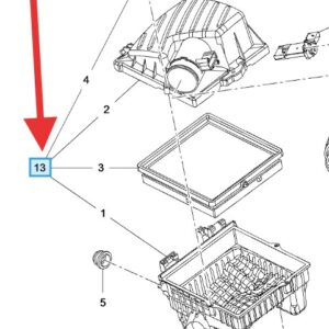 Vauxhall Adam 2013-2019 Airbox