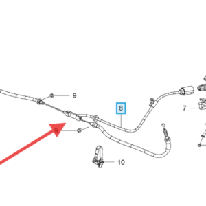 Vauxhall Cascada 2013-2019 Secondary Brake Cable