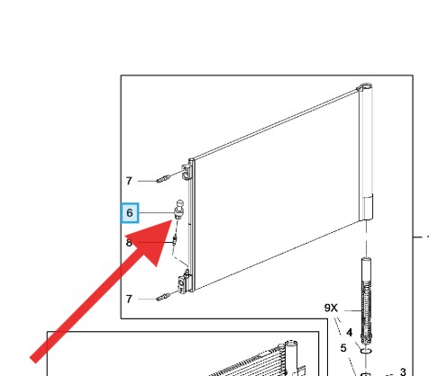 Vauxhall Insignia 2009-2017 SENSOR,REFRIGERANT PRESSURE