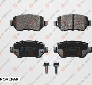 Vauxhall Meriva 2011-2017 Rear Discs and Pads
