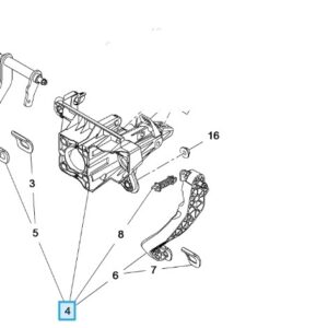 Vauxhall Vivaro 2.3CDTI 2015-2019 Pedal Box