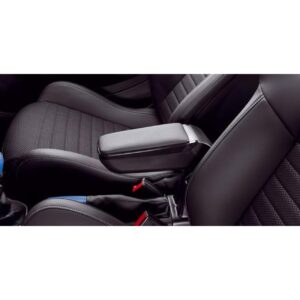 Adam Interior Comfort Front Seat Storage Armrest – Black