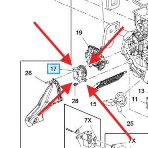 Vauxhall Viva 2015-2019 Heater Flap Actuator