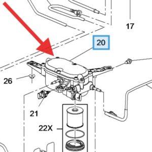 Vauxhall Antara 2.2CDTi 2007-2017 Fuel Filter