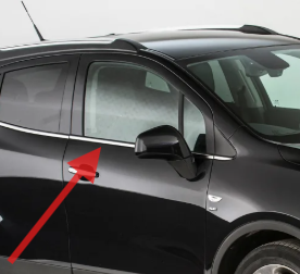 Vauxhall Mokka 2013-2019 Drivers Window Exterior Trim