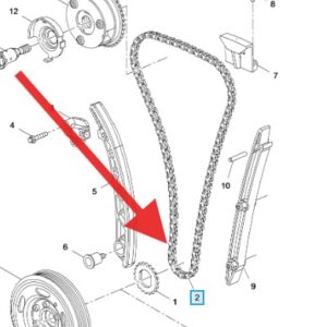 Vauxhall Astra (J) 1.4 2015-2021 Timing Chain