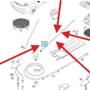 Vauxhall Vivaro 2001-2014 Roof Aerial Wand