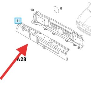 Vauxhall Combo 2004-2012 Rear Panel Strengthener