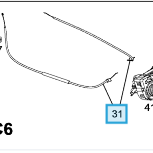 Vauxhall Corsa 2007-2015 Heater Control Cables