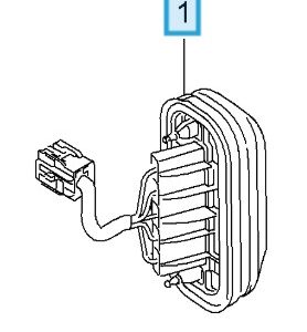 Vauxhall Movano 2010-2021 Side Sliding Door Contact Switch (BODY)