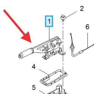 Vauxhall Vivaro 2015-2019 Handbrake Lever