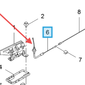 Vauxhall Vivaro 2015-2019 Handbrake Cable