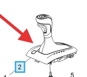 Vauxhall Mokka 2013-2019 Gear Position Indicator