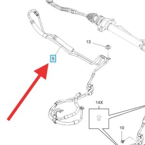 Vauxhall Movano 2010-2021 Power Steering Pipes