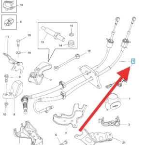 Vauxhall Combo 2012-2018 Gear Selection Cable