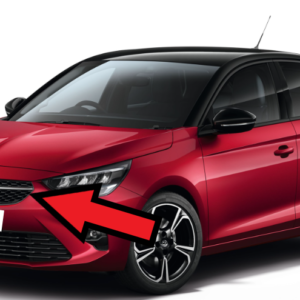 Vauxhall Corsa 2020-Present Upper Bumper Grille