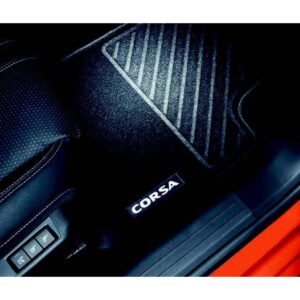Vauxhall Corsa 2019-Present Economy Floor Mats Carpet