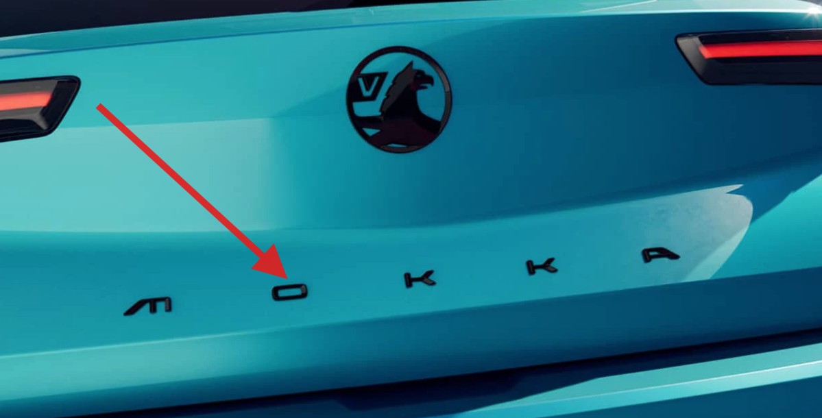 Vauxhall Mokka 2020-Present Rear “MOKKA” Badge