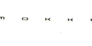 Vauxhall Mokka 2020-Present Rear “MOKKA” Badge