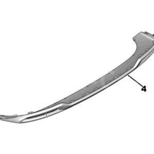 Vauxhall Grandland X  2017-Present Rear Lower Bumper Trim