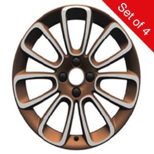 Vauxhall Adam 17″ Roulette – Copper & White Set of 4