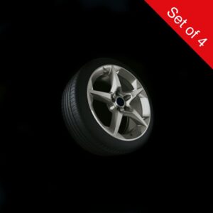 Vauxhall Astra 2004-2010 18″ 5 Star Spoke Titan Gloss Finish Set Of 4