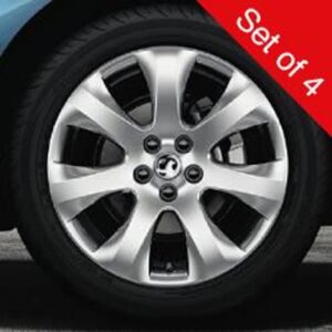 Vauxhall Cascada 2013-2019 17″ 7 Spoke Sterling Silver Set of 4