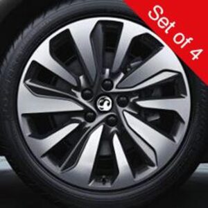 Vauxhall Cascada 2013-2019 19″ Multi Spokes. Titan/Diamond Cut Set of 4