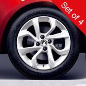 Vauxhall Corsa 2019-Present 16″ Alloy Wheel 4 Double Spoke Casablanca Set of 4