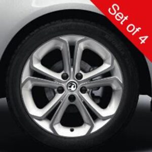 Vauxhall Corsa 2019-Present 17″ Alloy Wheel 5 Y Spokes Casablanca White Set of 4
