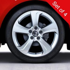 Vauxhall Corsa 2019-Present 17″ Alloy Wheel VXR Sterling Silver Set of 4