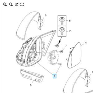 Vauxhall Insignia 2009-2017 Door Mirror
