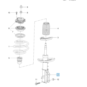 Vauxhall Insignia 2015-2021 Front Shock Absorbers LH/RH