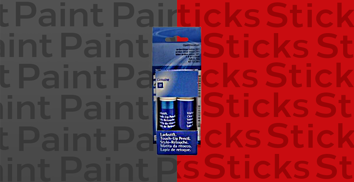 Vauxhall TouchUp Paint Stick Genuine Vauxhall Paint