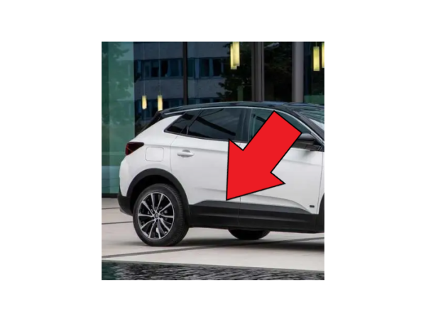 Vauxhall Grandland X 2017-Present Rear Door Body Trim