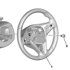 Vauxhall Grandland X 2017-Present Steering Wheel
