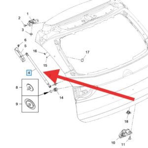 Vauxhall Insignia 2015-2021 Tail Gate Strut
