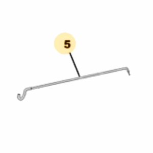Vauxhall Grandland X 2017-2024 Bonnet Stay Rod